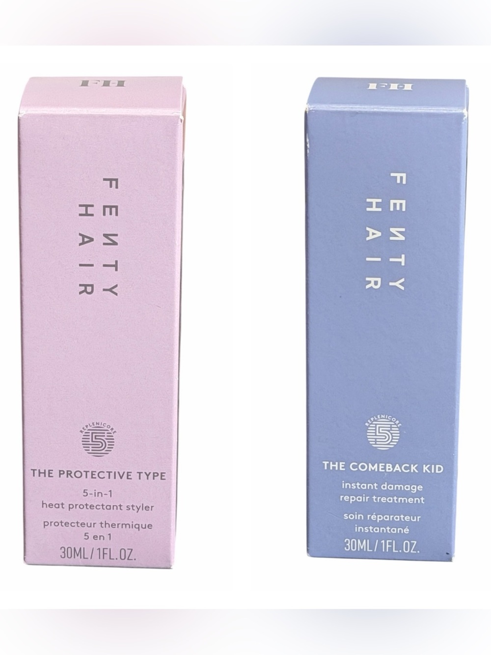 The Protective Type 5-in-1 Heat Protectant Styling Cream & The Comeback Kid
